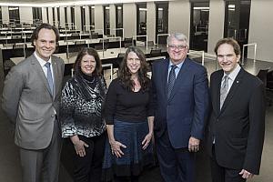 Bibliothèque rénovée à l'Université de Sherbrooke