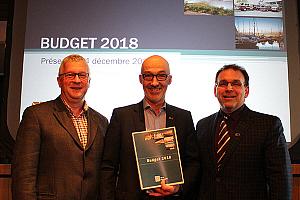 Rimouski adopte son budget 2018 et son nouveau PTI
