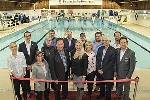 Réouverture de la piscine Émilie-Heymans