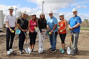 Travaux dans six parcs et construction de terrains de pickleball à Blainville. Crédit : Ville de Blainville
