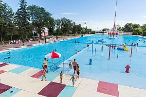 Trois-Rivières prévoit investir près de 4 M$ dans la piscine du parc de l’Exposition. Crédit : Ville de Trois-Rivières