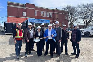 Saint-Hyacinthe : lancement des travaux de la Place Dessaulles. Crédit : Ville de Saint-Hyacinthe