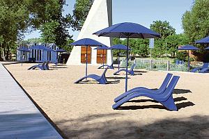 Après d'importants travaux d'aménagement, le parc-plage Saint-Laurent a été inau
