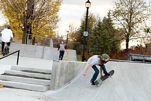 Le parc Rodrigue-Gilbert, dans l'arrondissement de Pointe-aux-Trembles à Montréa
