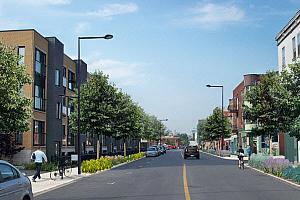 Pôle Frontenac : travaux de Gaz Métro sur la rue Ontario
