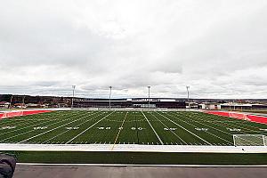 La polyvalente de Saint-Georges inaugure ses nouvelles installations sportives. Crédit : Centre de services scolaire de la Beauce-Etchemin