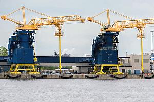 Le projet d’agrandissement du port de Bécancour franchit une étape réglementaire. Crédit : Société du parc industriel et portuaire de Bécancour