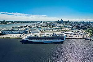 Le Port de Québec poursuit sa modernisation avec deux projets d'électrification. Crédit : Port de Québec