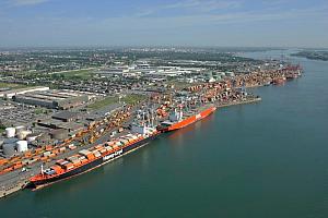 16 zones industrialo-portuaires seront développées. © Port de Montréal