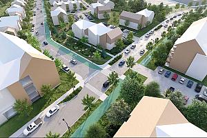 Quartier lac Noranda : les travaux commencent. Crédit : Ville de Rouyn-Noranda