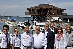 Réfection de la capitainerie de la Marina de Saurel : les travaux débuteront cet