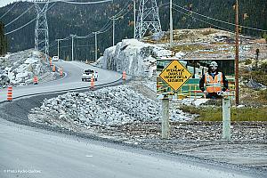 Hydro-Québec fait la promotion de son virage sécurité sur le chantier