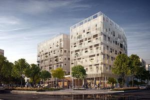 Rose des vents : construire des logements abordables et écoresponsables, c’est possible. Crédit : ADHOC architectes