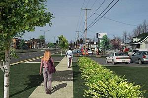 Fin des travaux d'urbanisation de la route 104