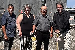 Lancement de la phase III des Habitations Saint-Pamphile. Crédit : SHQ