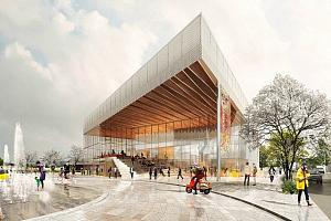  projet du Théâtre Gilles-Vigneault à Saint-Jérôme