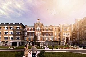 Le concept proposé par CCM2 Architectes pour le site de Sillery. 