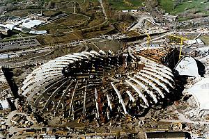 Le Stade olympique. Crédit : Parc olympique