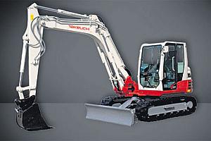 Équipements Robert - L’excavatrice TB285 de Takeuchi