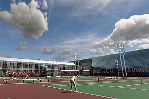 Un centre de tennis de calibre international pour l’Université Laval. Crédit : STGM Architecture