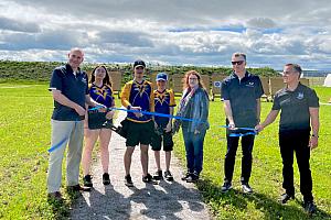 Rimouski inaugure un terrain de tir à l’arc. Crédit : Ville de Rimouski