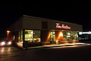 Tim Hortons lance un nouveau programme d'éclairage à DEL