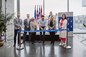 Inauguration de la Tour du Port de Montréal. Crédit : Administration portuaire de Montréal 