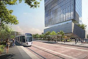 Tramway de Gatineau : Québec confie le développement du projet à Mobilité Infra Québec. Crédit : Bureau de projet Tramway Gatineau-Ottawa