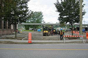 Les travaux d’envergure relatifs à la revitalisation du secteur de la traverse à
