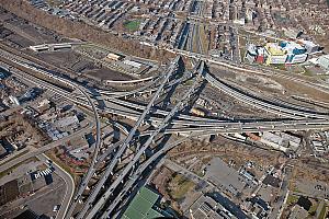 La mise hors fonction de l’échangeur Turcot a pris fin en décembre 2018. Photo : Ministère des Transports du Québec