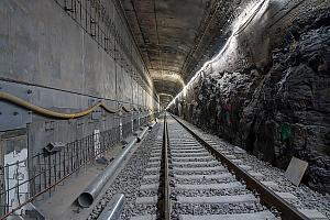 L'infrastructure, qui accueillait jusqu’à présent 60 trains par jour, permettra le passage de 500 trains quotidiennement lors de sa mise en fonction. Crédit : REM/NouvLR