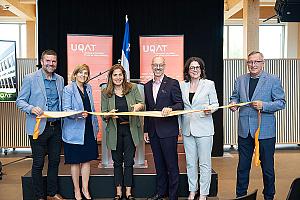 Un nouveau campus universitaire à Mont-Laurier pour l’UQAT. Crédit : Université du Québec en Abitibi-Témiscamingue