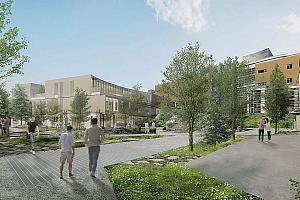 UQAT : agrandissement du campus de Rouyn-Noranda. Crédit : EVOQ architecture, MLS Architectes, Civiliti et Atkinsréalis