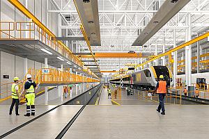 VIA Rail modernise son Centre de maintenance de Toronto. Crédit : VIA Rail