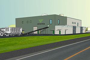 Virentia implante une nouvelle usine à Bécancour. Crédit : ARCHIPOP / UN À UN