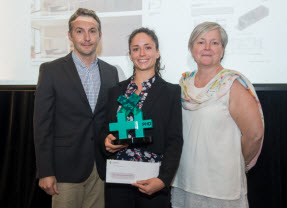 Gil Hardy-Groleau a reçu le Prix Richelieu dans la catégorie jeunes professionnels - Photo de Prix Habitation Design