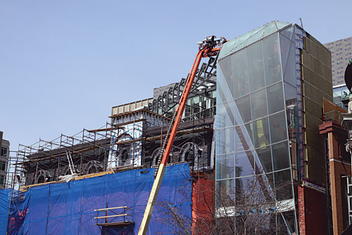 La vocation particulière du théâtre Le Diamant a nécessité des prouesses techniques et architecturales. Photo : Productions Ciné-Scène