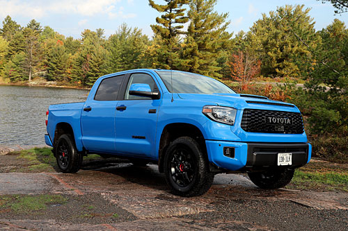 Le Toyota Tundra offre une version TRD sportive plus élaborée. Photo de Toyota