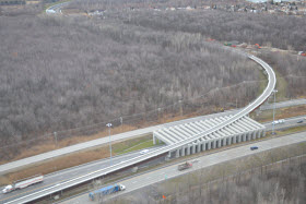 L'AMT a remporté un prix Armatura pour le surbaissement de l'autoroute 640 et la structure ferroviaire – insertion est, à Terrebonne, dans le cadre du développement du train de l'est.