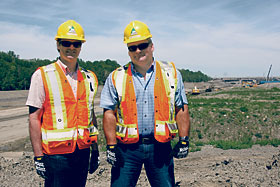 Sébastien Marcoux et Jean-François Poulin - Photo de René-Claude Senécal