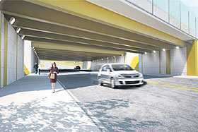 Turcot, 235 M$ en travaux en 2013-2014 - Image de MTQ