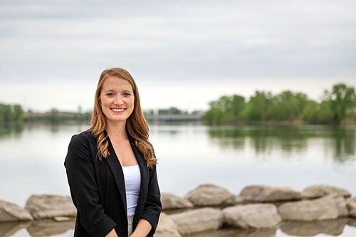 Valérie Aubé, ingénieure chez GBi. Photo : Patrick Palmer Photographe