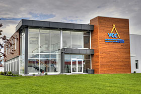 Les nouveaux bureaux administratifs de VCC, à Val-D’or. Photo de Paul Brindamour